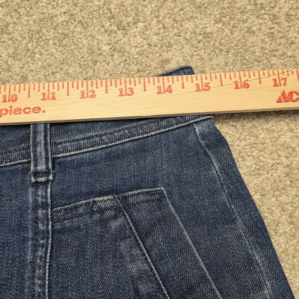Anthropologie Pilcro Barrel Jeans Cargo Size 28 Womens High Rise Barrel Denim - Picture 12 of 14